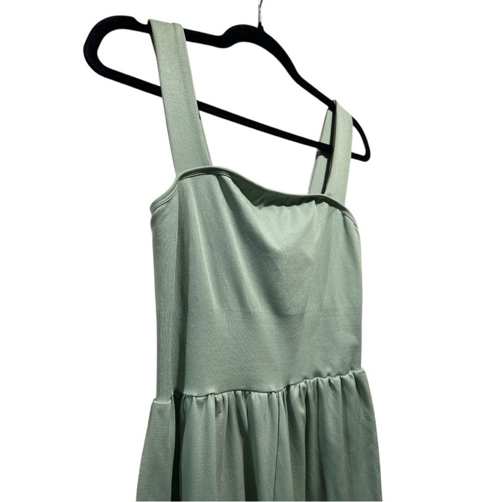 OQQ Mint Green Wide Leg Jumpsuit NWOT Size L - Picture 7 of 7